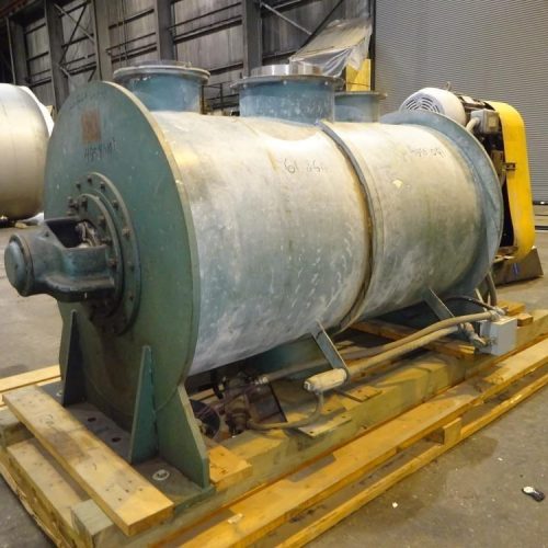 43 Cu Ft Littleford Model FKM1200D S/S Plow Mixer