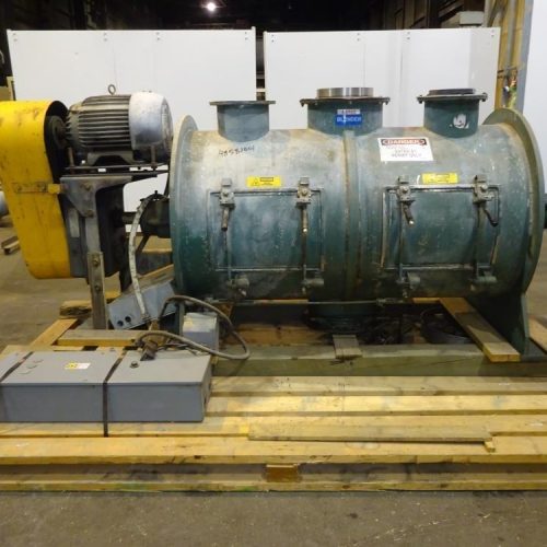 43 Cu Ft Littleford Model FKM1200D S/S Plow Mixer