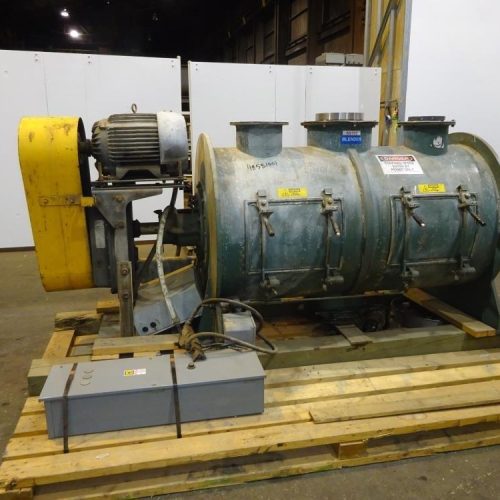 43 Cu Ft Littleford Model FKM1200D S/S Plow Mixer
