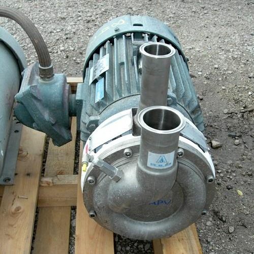 APV Model ZMS5 S/S 15HP Centrifugal Pump