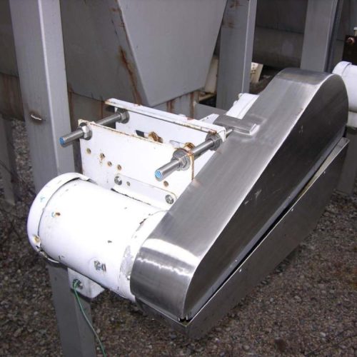 American Process S/S 7 in Dia Screw Feeder with 40 Cu Ft Hopper