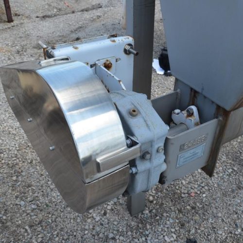 American Process S/S 7 in Dia Screw Feeder with 40 Cu Ft Hopper