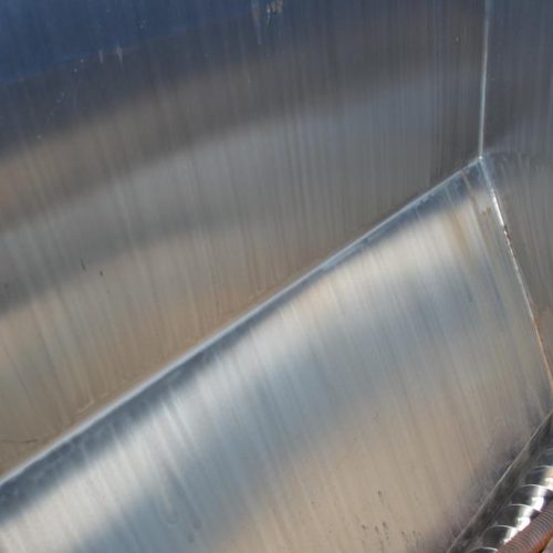 American Process S/S 7 in Dia Screw Feeder with 40 Cu Ft Hopper