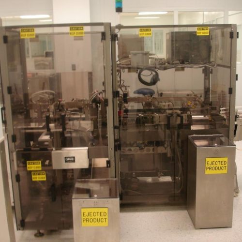 MGS Model HIS600 S/S Tuck 3.5 in Pitch Semi Auto 60 CPM Cartoner