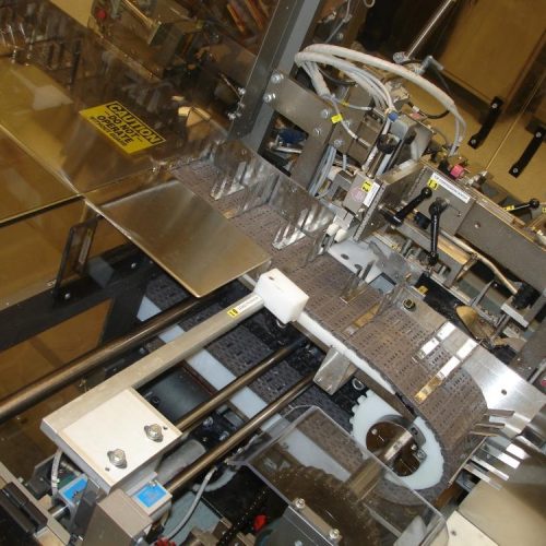 MGS Model HIS600 S/S Tuck 3.5 in Pitch Semi Auto 60 CPM Cartoner