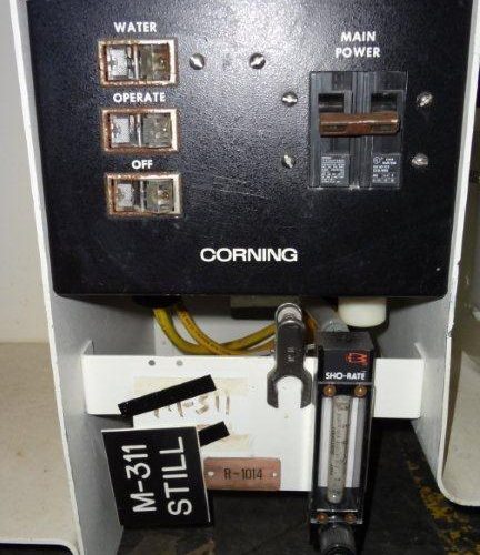 Corning Glass Model MP11A Mega Pure Automatic Water Distillation Unit