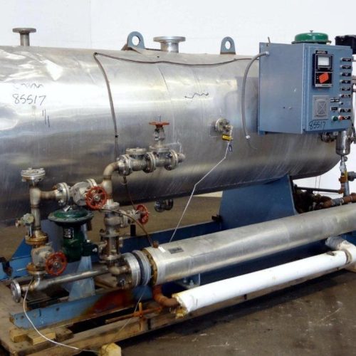 Patterson Kelley Series 380 394 Sq Ft 316L S/S Packaged Unfired Steam Generator