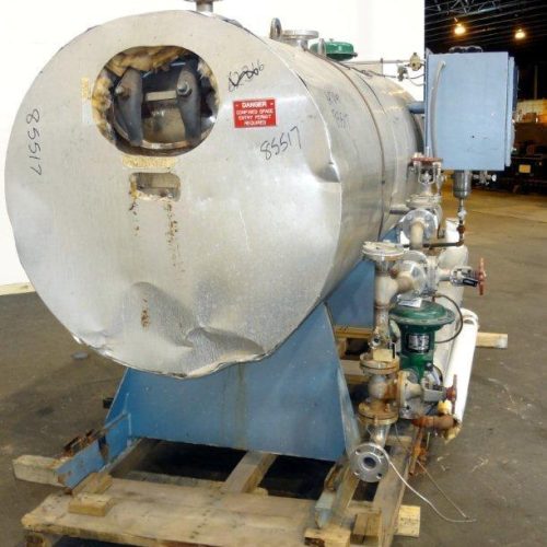 Patterson Kelley Series 380 394 Sq Ft 316L S/S Packaged Unfired Steam Generator