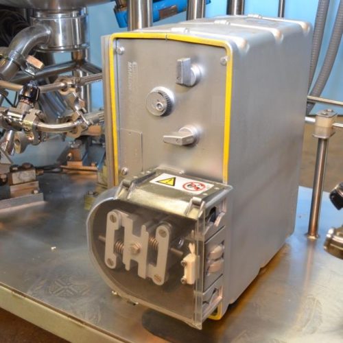 10 Gallon Lee Model 40LU S/S Jacketed Pressure Agitated Reactor