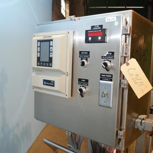 10 Gallon Lee Model 40LU S/S Jacketed Pressure Agitated Reactor