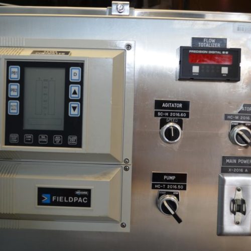 10 Gallon Lee Model 40LU S/S Jacketed Pressure Agitated Reactor