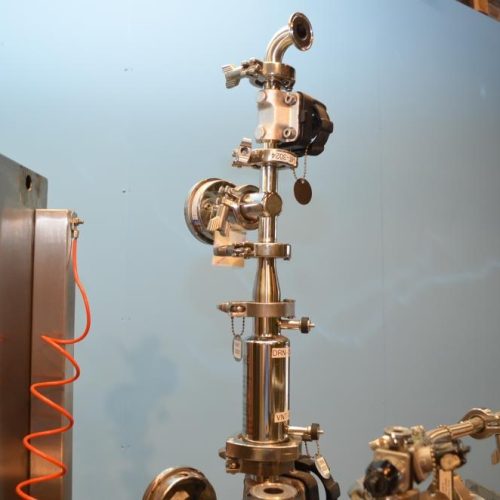10 Gallon Lee Model 40LU S/S Jacketed Pressure Agitated Reactor