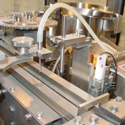 Shields Monoblock Insulin Epipen Filler and Rubber Stopper Machine