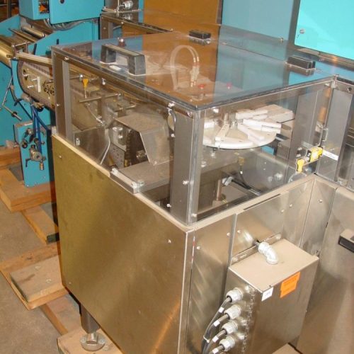 MGS MCM500 Glue S/S 1/2 in – 2.75 in Pitch Cartoner with GUK Leaflet Feeder System