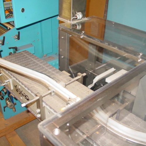 MGS MCM500 Glue S/S 1/2 in – 2.75 in Pitch Cartoner with GUK Leaflet Feeder System