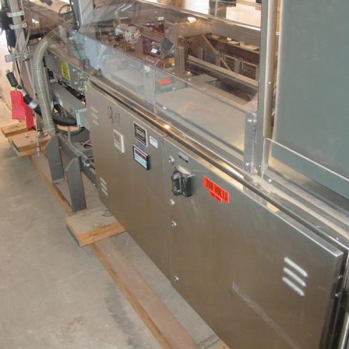 MGS MCM500 Glue S/S 1/2 in – 2.75 in Pitch Cartoner with GUK Leaflet Feeder System
