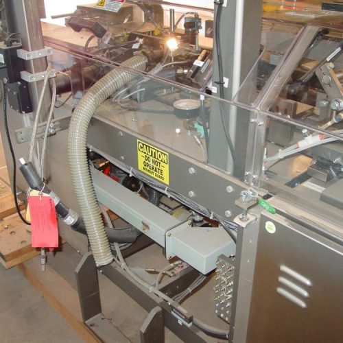 MGS MCM500 Glue S/S 1/2 in – 2.75 in Pitch Cartoner with GUK Leaflet Feeder System