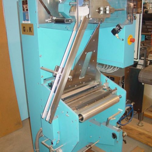 MGS MCM500 Glue S/S 1/2 in – 2.75 in Pitch Cartoner with GUK Leaflet Feeder System