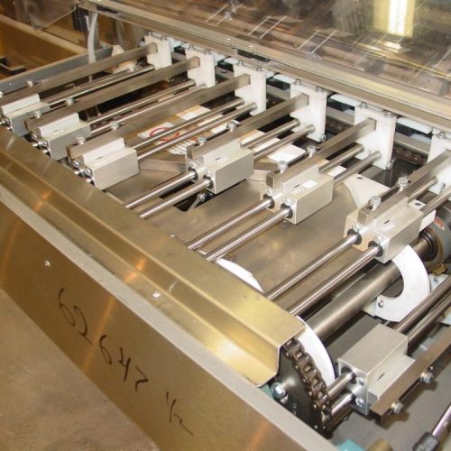 MGS MCM500 Glue S/S 1/2 in – 2.75 in Pitch Cartoner with GUK Leaflet Feeder System