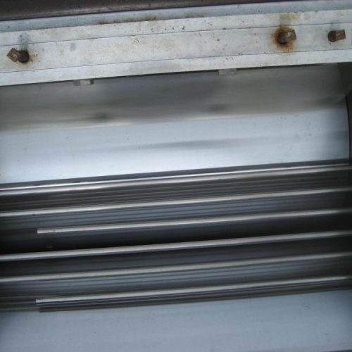 Overton Model GF10 18 in x 10 in S/S Double Drum Dryer