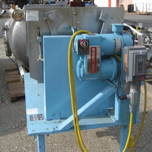 Overton Model GF10 18 in x 10 in S/S Double Drum Dryer