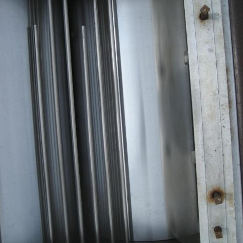 Overton Model GF10 18 in x 10 in S/S Double Drum Dryer