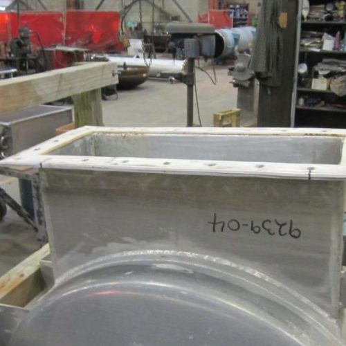 Semco Model 124 24 in x 24 in S/S Fintube Air Cooled Heat Exchanger