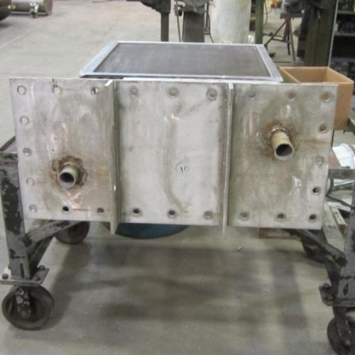 Semco Model 124 24 in x 24 in S/S Fintube Air Cooled Heat Exchanger