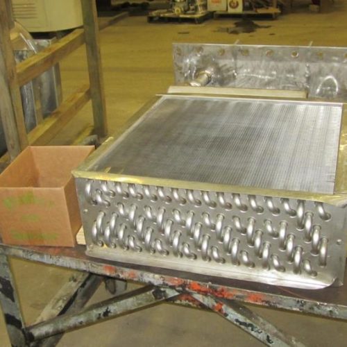 Semco Model 124 24 in x 24 in S/S Fintube Air Cooled Heat Exchanger