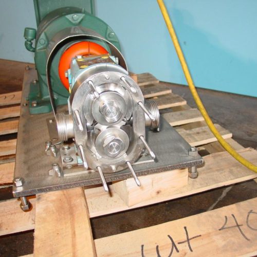 Waukesha Model 018 Jacketed 1.5hp Positive Displacement Pump