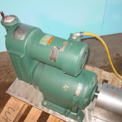 Waukesha Model 018 Jacketed 1.5hp Positive Displacement Pump