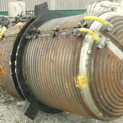 600 Gallon Mueller S/S Jacketed Turbine Agitated Tank