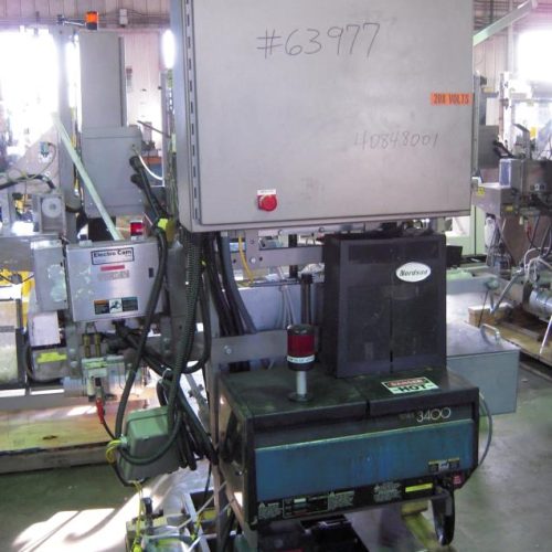 Thiele Linear Model 34-000 Outserter w/ Nordson Series 3400