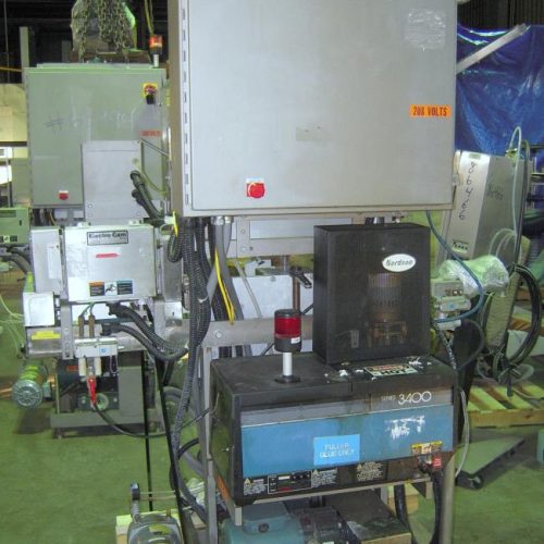 Thiele Linear Model 34-000 Outserter w/ Nordson Series 3400