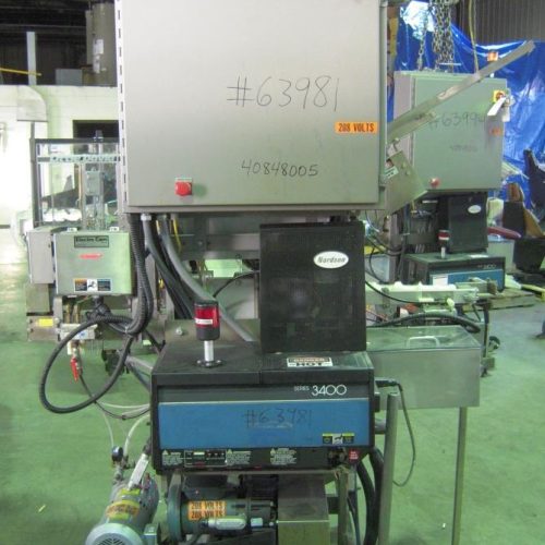 Thiele Linear Model 34-000 Outserter w/ Nordson Series 3400