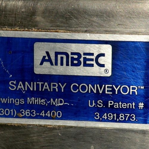 Ambeck S/S single filer with manual bottle dump station