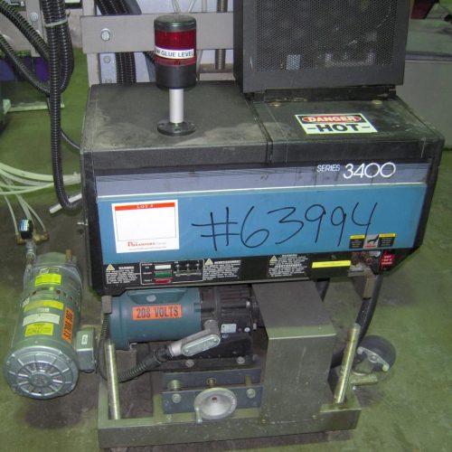 Thiele Linear Model 34-000 Outserter w/ Nordson Series 3400