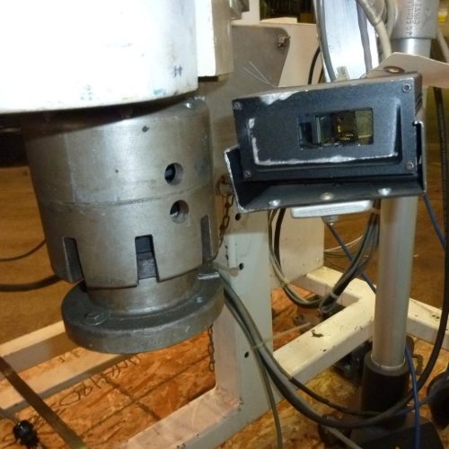 Stackpole Model SM900 Pressure Sensitive Wipe on Case Labeler w/ Portable Stand