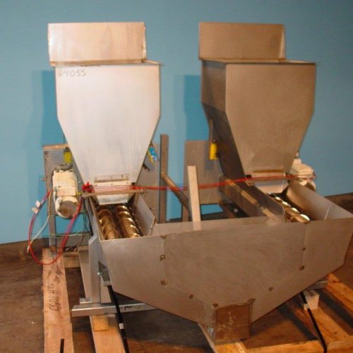 Heat and Control Dual Feeder Twin Screw Potato Metering System