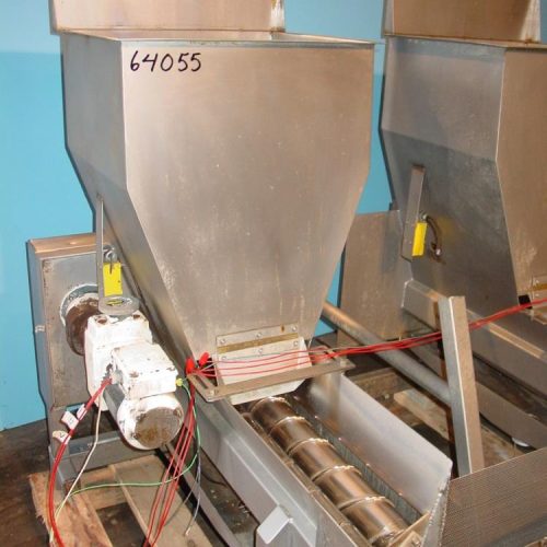 Heat and Control Dual Feeder Twin Screw Potato Metering System