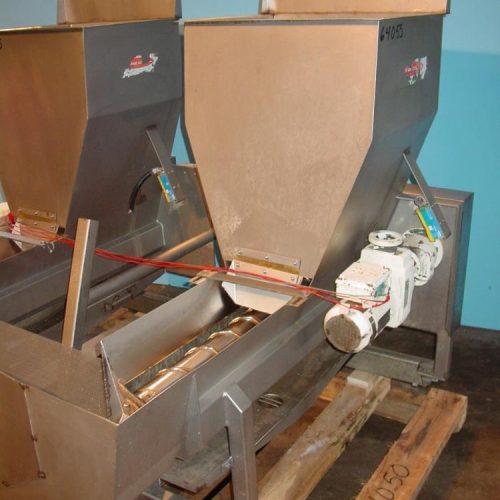 Heat and Control Dual Feeder Twin Screw Potato Metering System