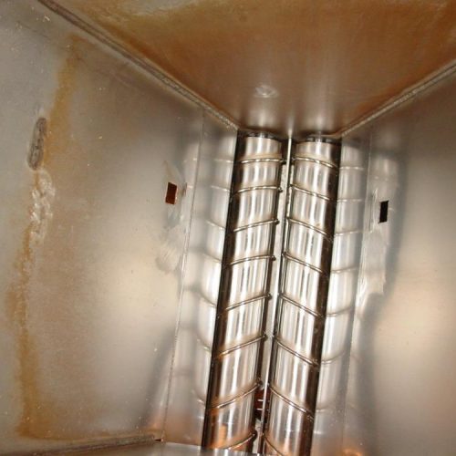 Heat and Control Dual Feeder Twin Screw Potato Metering System