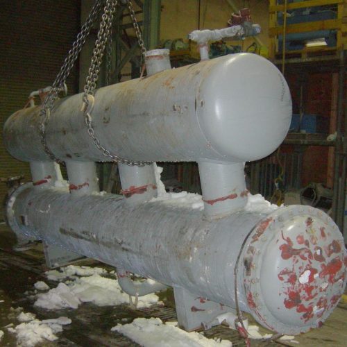 Ketema Type FLC-4-404-SS BEM Multiple Pass Shell And Tube Heat Exchanger