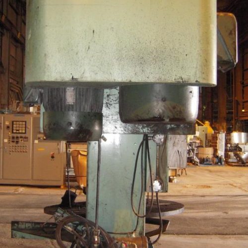 Schold 150 HP Coaxial Dispersion Mixer with Hydraulic Lift and Tank