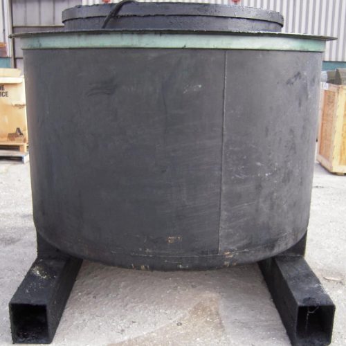Schold 150 HP Coaxial Dispersion Mixer with Hydraulic Lift and Tank