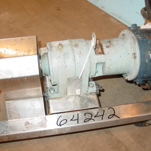 Waukesha Model 18 S/S XP Positive Displacement Pump on S/S Cart