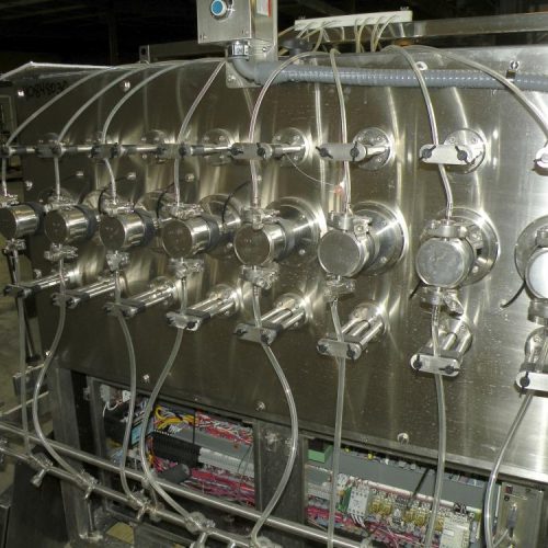 APS Model Alpha1 (8) Head Positive Displacement Servo Diaphragm Pump Filler