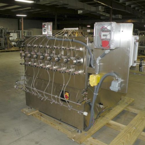 APS Model Alpha1 (8) Head Positive Displacement Servo Diaphragm Pump Filler