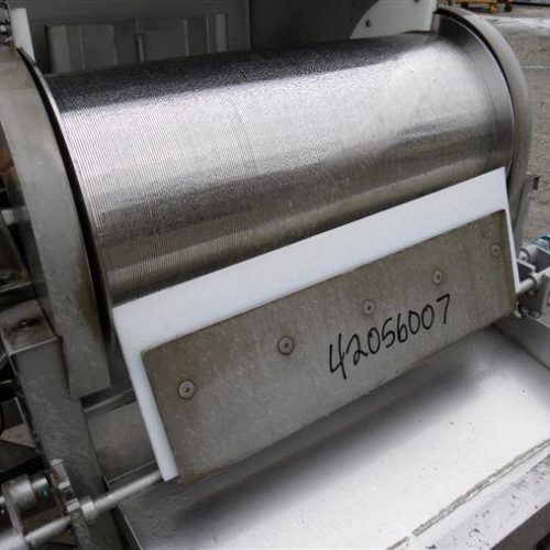 Sani Matic 12 in x 24 in 304 S/S Rotary wedge air Drum Strainer