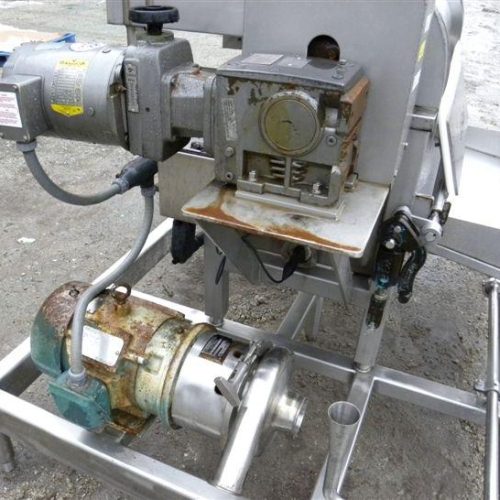 Sani Matic 12 in x 24 in 304 S/S Rotary wedge air Drum Strainer